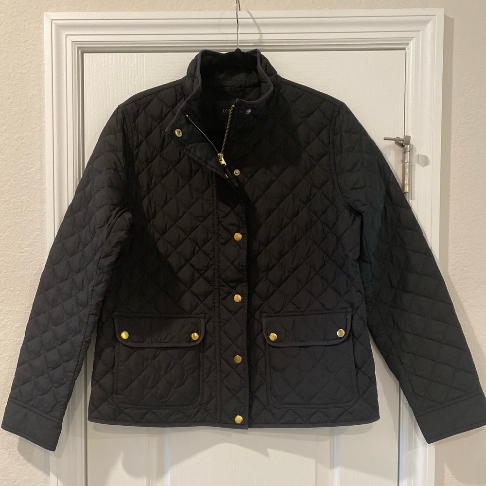 J. Crew Quilted Puffer Jacket